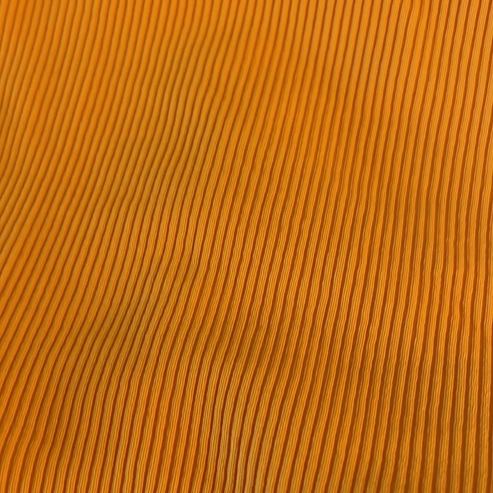 l*space Beach Wave Bandeau‎ Ribbed Bikini Top in Mango Small